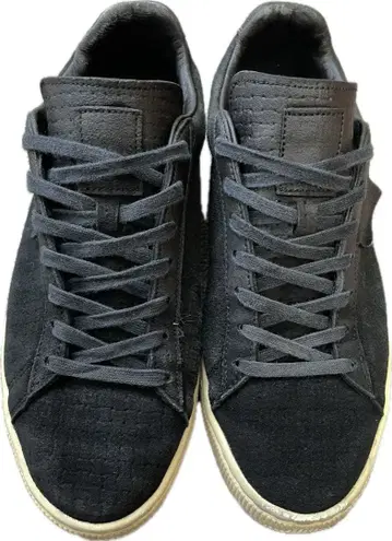 PUMA 푸마 스웨이드 스니커즈 블랙 28cm 일본제 일본풍 패턴 인솔