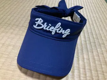 BRIEFING 바이저 네이비 리본 포함 새상품