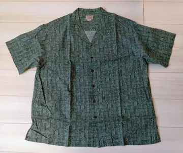 00's llbean 하와이안 셔츠 오픈 카라