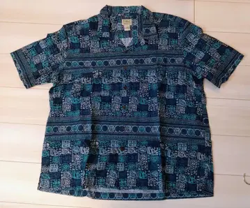 00's llbean 알로하 셔츠 오픈 카라