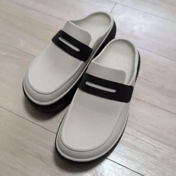 25cm Crocs 통굽 클로그 샌들 M 7/W 9