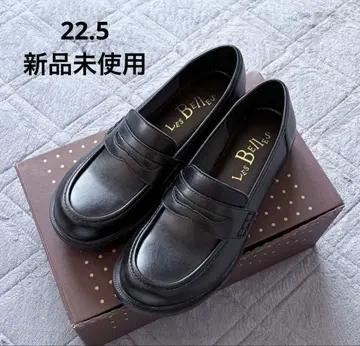 로퍼 학생 아프지 않은 편안한 벨 A6407 블랙 22.5cm