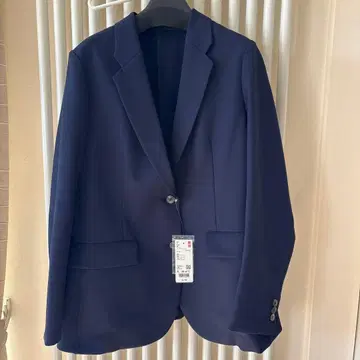 택 포함 새상품 XL 사이즈 새상품 UNIQLO 감동 자켓 네이비