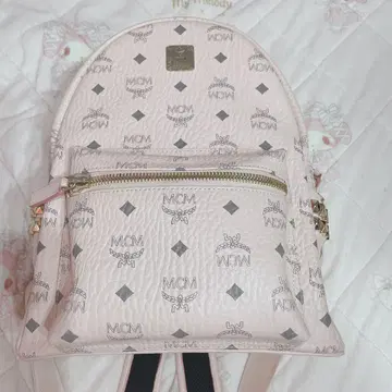 MCM 백팩 파우더 핑크