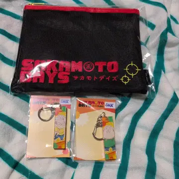 영화 SAKAMOTO DAYS 파우치와 키링 세트