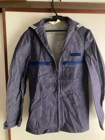 프랑스군 세일러 데님 빈티지 밀리터리 80s