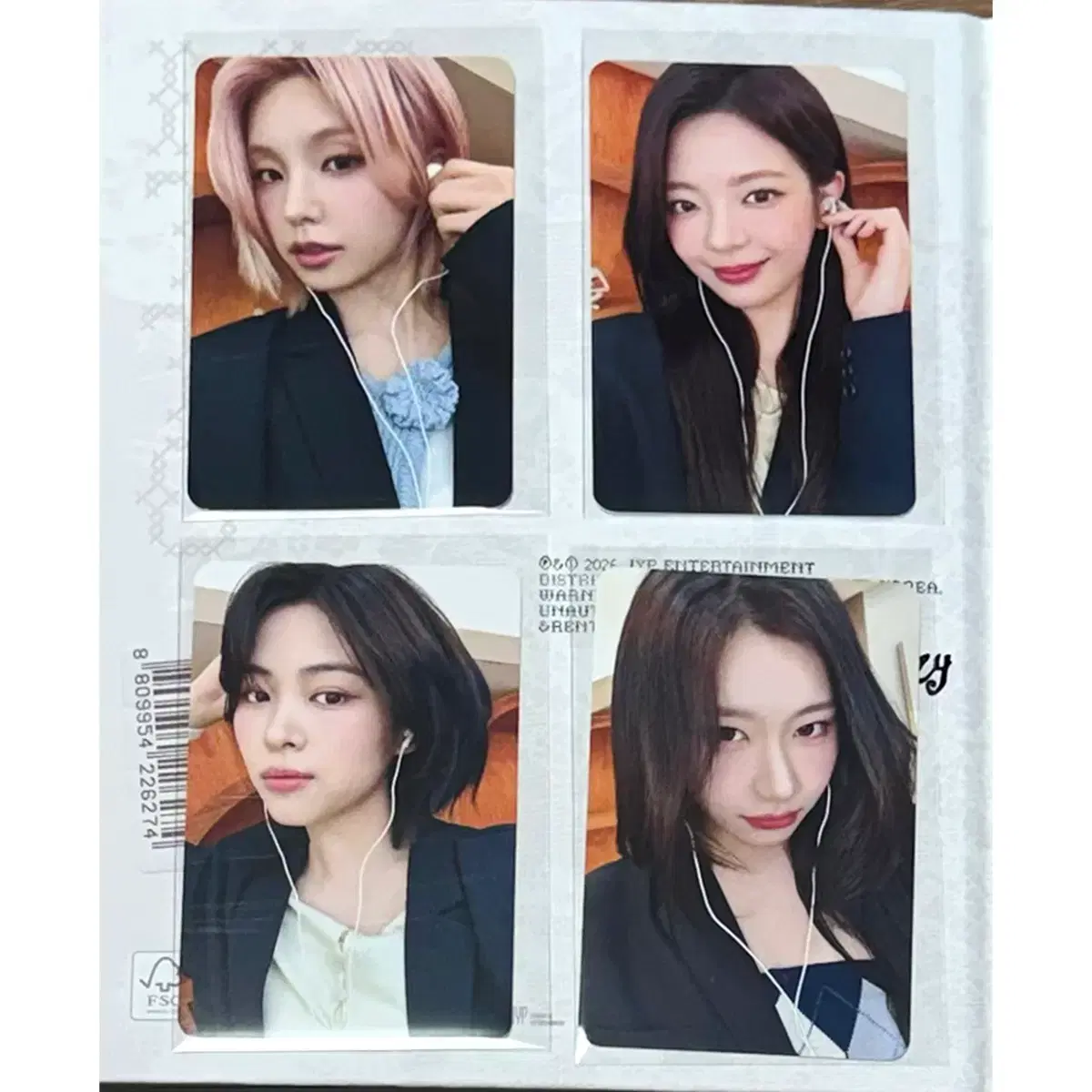 Itzy Makestar GOLD Offline Fansign Event Photocard Poca Unreleased