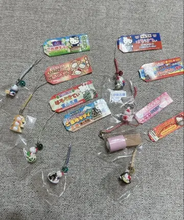 지역 한정 키티 끈 스트랩 음식 시리즈