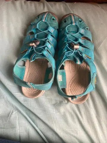 KEEN 아웃도어 샌들 라이트 블루 25cm