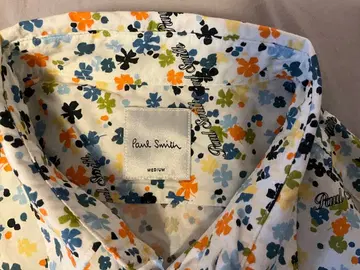 Paul Smith 'Logo flower' 프린트 화이트