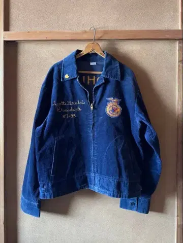 80s FFA 자켓 퍼머스 빈티지 사이즈 46 usa