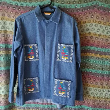 PENNEY'S 과테말라 자수 커버올