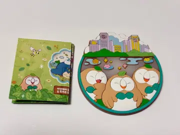 한국 한정판 포켓몬 러버 마그넷 모쿠로 가챠