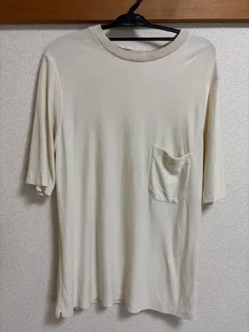 NICENESS PARKER 실크 100% 포켓 T셔츠 M 사이즈