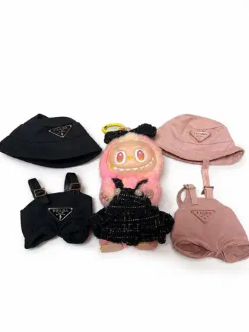 Labubu 라부부 본체 & 의류 6종 세트