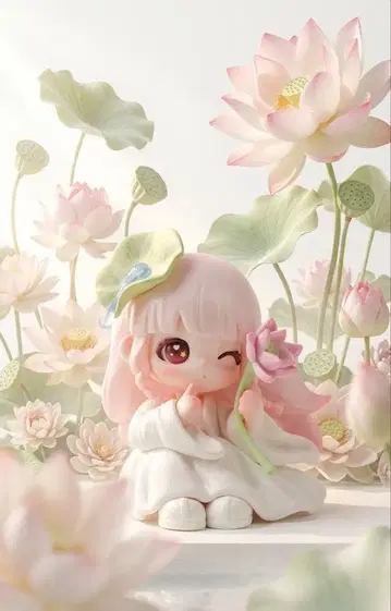 TNTSPACE liita 신상 피규어 로터스 연꽃