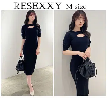 리젝시 새상품 무릎 기장 원피스 립 서비스, 다리치, 에이미 이스트 월