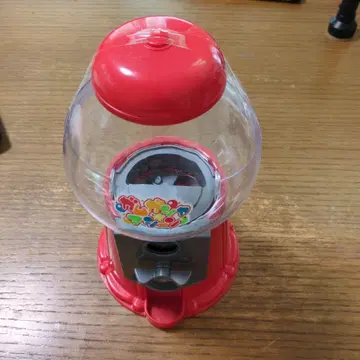 껌껌머신 가챠가챠 본체 레드