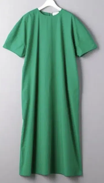 UNITED ARROWS 퍼프 슬리브 원피스 그린 사이즈 38