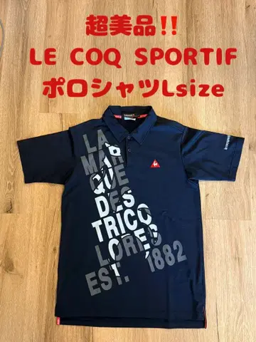 가격 인하했습니다 LE COQ SPORTIF 피케 셔츠 L 사이즈(블랙)