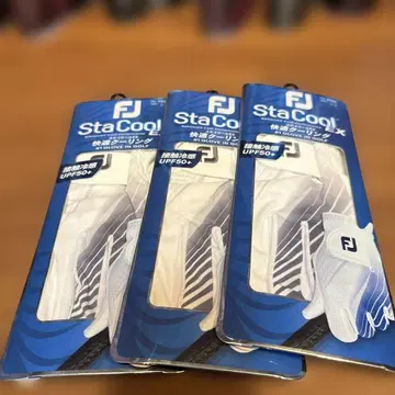 FootJoy StaCool EX 골프 그로브 23cm 3장 세트