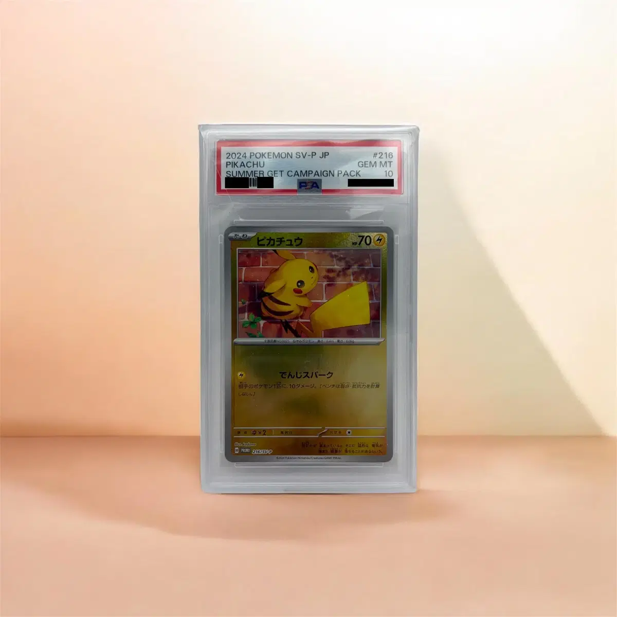PSA10] 2025 SV-P Promo #291 Pikachu / Pokemon Card | Bunjang Global