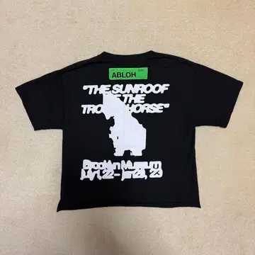 VIRGIL ABLOH FOS SUNROOF WHT TEE 티셔츠