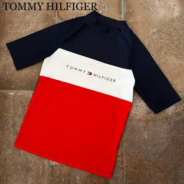 TOMMY HILFIGER 반팔 모크넥