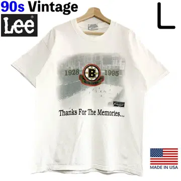 수입 구제 의류 USA제 95년제 빈티지 Lee T셔츠 아이스하키