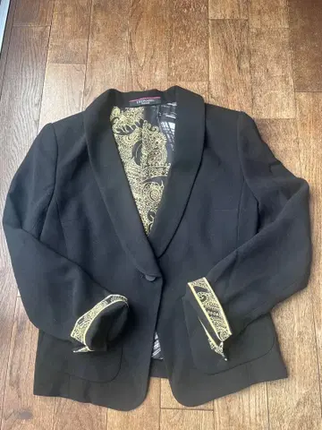LEONARD FASHION 테일러드 자켓 블랙 사이즈 38