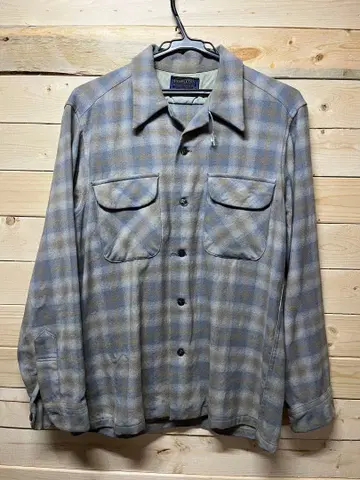 Pendleton 80s~90s 울 플란넬 셔츠