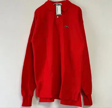 LACOSTE 레드 피케 셔츠 L 사이즈