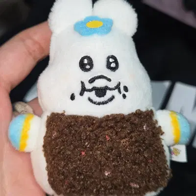 한정판 음뽀챠무 시루떡 떡집 팝업 인형 솜인형 판매 키링 키홀더 빤쮸토끼
