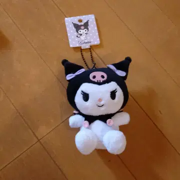 쿠로미 봉제 인형 약 10cm 택 포함