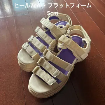 YOSUKE(요스케) 통굽 샌들 2810128