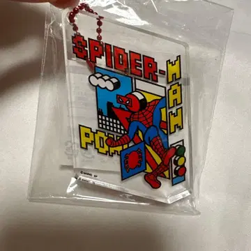 절판 MARVEL/마블 스파이더맨 아크릴 키링 그래프 렉스