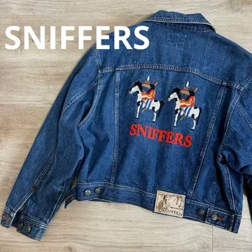SNIFFERS 자수 데님 자켓