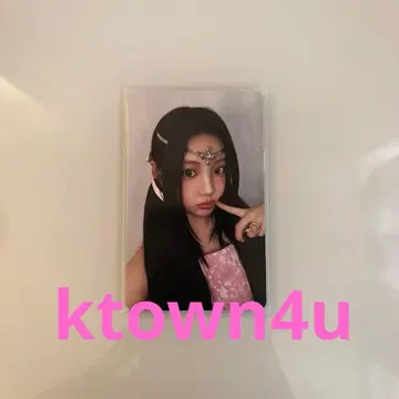 ILLIT 원희 트레이딩 카드 BOMB ktown4u 럭키 드로우 1.0