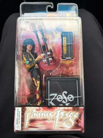 지미 페이지 피규어 Led Zeppelin 가격 인하 가능