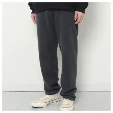 극 새상품급 REMI RELIEF SP 가공 도즘에 팬츠 숯 블랙