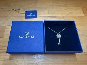 Swarovski 하트형 열쇠 목걸이