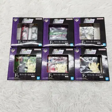 [ 미사용 ] 가면라이더 더블 후토 탐정 제일복권 러버 키링 6종류