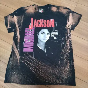 Michael Jackson Bad Tour 88 티셔츠 M 사이즈