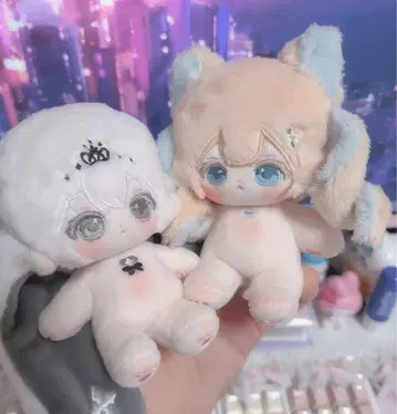 옷 갈아입기 봉제 인형 10cm 네아