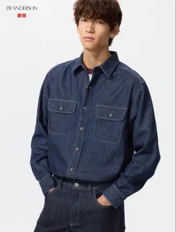 UNIQLO JWA 데님 셔츠 S