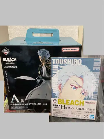 BLEACH 히즈카야 토시로 피규어 & 캔버스풍 보드 세트