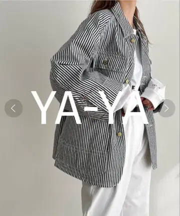YA-YA(야야) CANAL JEAN 캐널진 히코리 데님 자켓