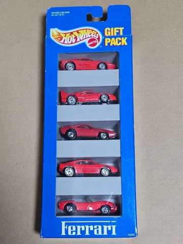 Hot Wheels 1993 Ferrari Gift Pack 5 Car