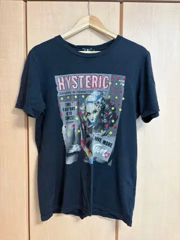 HYSTERIC GLAMOUR 티셔츠 블랙 M 사이즈