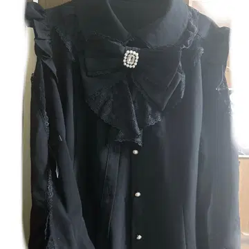 시크릿허니 셋업 블랙 레이스 사이드